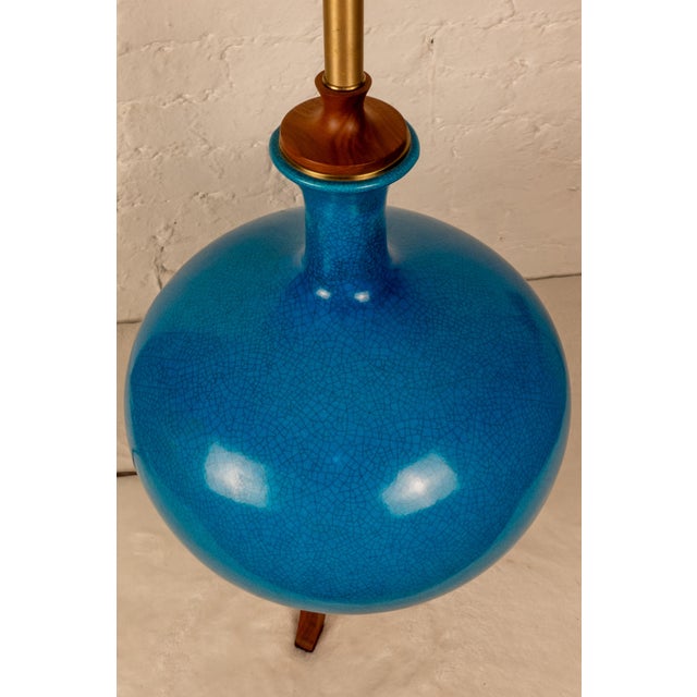 Mid-Century Modern 1960s Frederick Cooper Mid-Century Modern Table Lamp - Large For Sale - Image 3 of 7