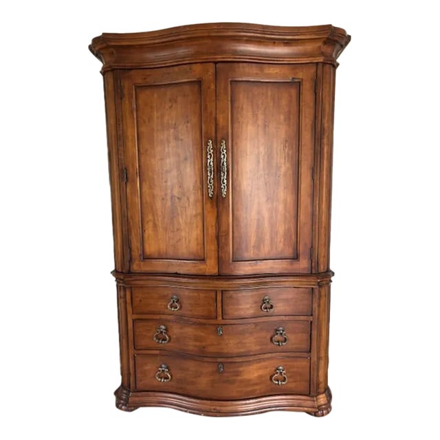 Century Furniture Italian Cabinet, Sideboard and Two Chests, 4 Pieces For Sale - Image 12 of 18