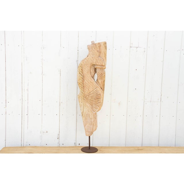Wood Antique Carved Wood Corbel Panel For Sale - Image 7 of 11