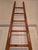 1960s Vintage Mid Century Bamboo Lacquer Library Ladder For Sale - Image 5 of 10