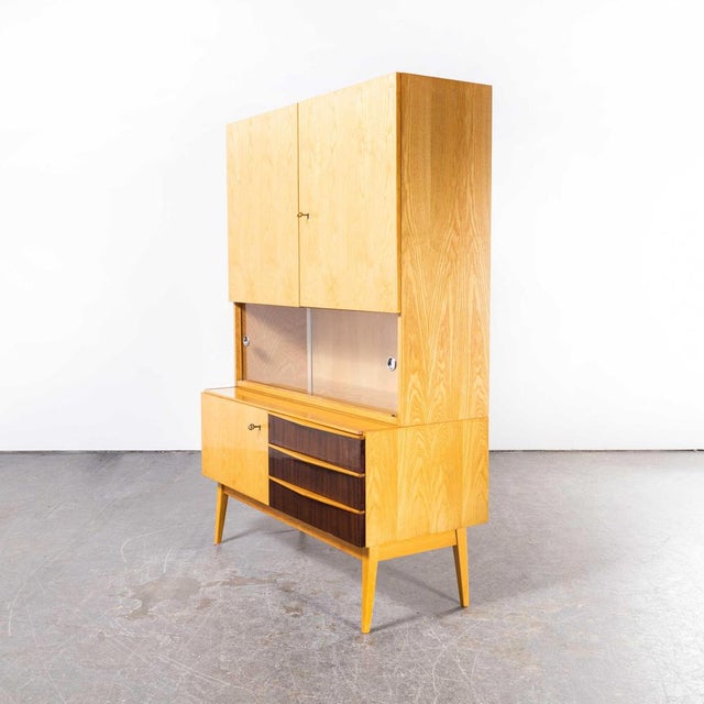 Czech 4-Door Birch Cabinet from Nabytek, 1960s For Sale - Image 17 of 17