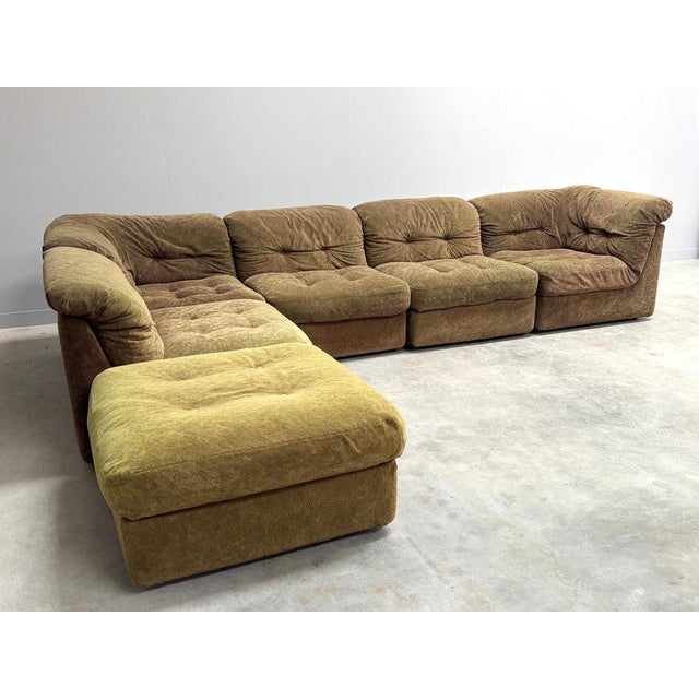 Vintage Modular Elements Sofa, 1970s, Set of 6 For Sale - Image 5 of 18
