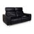 MR 6070 2-Seater Sofa in Blue Leather from Musterring For Sale - Image 4 of 12