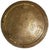 Brass Ancient Moroccan Artifact Sculpture 11" Plate / Accent Tray | Hallway Living Room Dining Room Bedroom Behind & Over Bed Art For Sale - Image 8 of 9