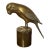 Vintage Mid-Century Modern Brass Bird on Pedestal For Sale