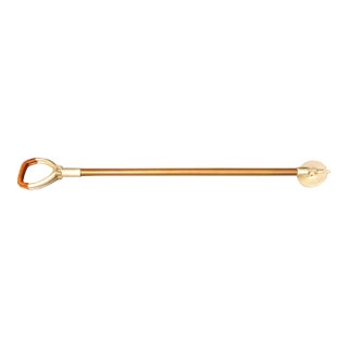 Mid-20th Century English Steel Shooting Stick or Hunting Walking Stick For Sale