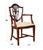 These Drape Carved Shield Back Chairs by Niagara Furniture are sold as a set of 10, featuring two arm chairs and 8 side...