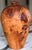 Brown Estate Enrico Burl Wood Vase For Sale - Image 8 of 9