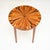 Vintage French Inlaid Starburst Side Table, 1950s For Sale - Image 4 of 9