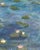 Textile Hand Painted Canvas Panel of Monet’s Waterlilies 1 For Sale - Image 7 of 12