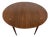 Mid-Century Modern American of Martinsville “Accord” Round Walnut Dining Table For Sale