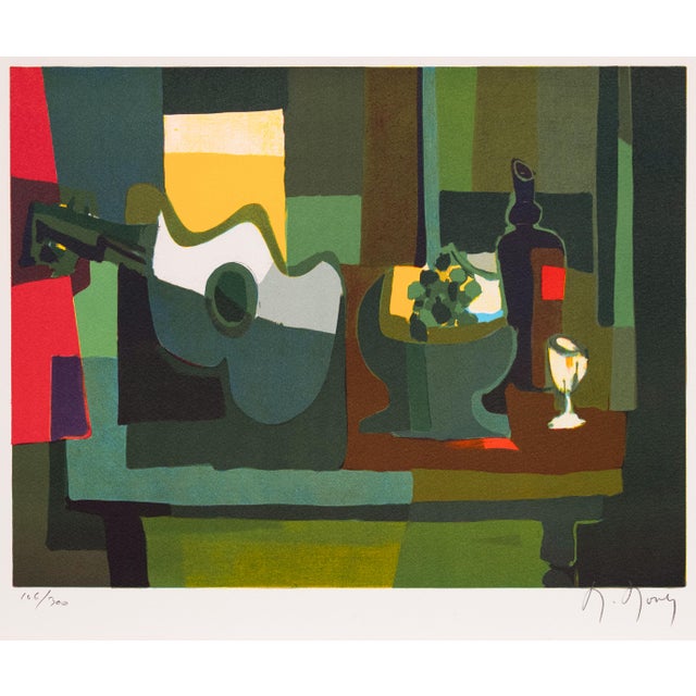 Signed lower right, "M. Mouly" for Marcel Mouly (French, 1918-2008). Inscribed lower left with number and limitation,...
