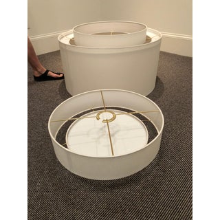 Tiered Drum Pendant For Sale