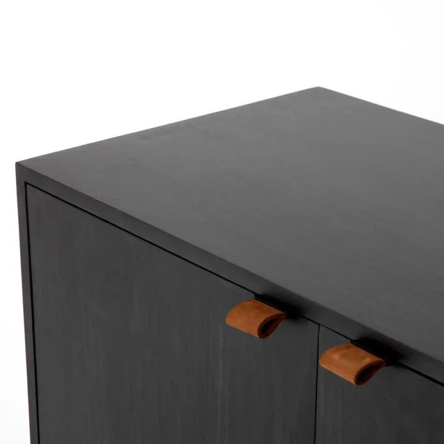 Four Hands Trey Sideboard, Black Wash Poplar For Sale - Image 11 of 13