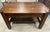 1920s Antique Quartersawn Oak Mission Library Table/Writing Desk For Sale - Image 4 of 10
