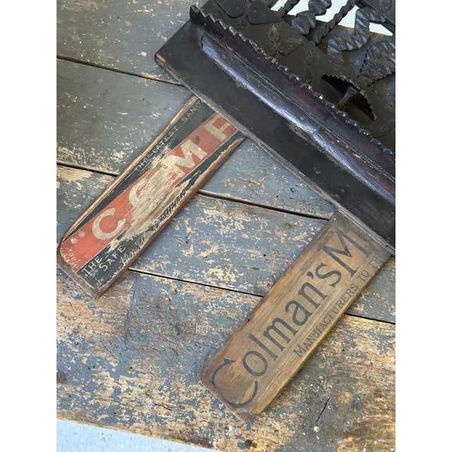 Antique Exceptional Botanical Tramp Art Chest With Hidden Compartments, Circa 1870s For Sale - Image 18 of 18