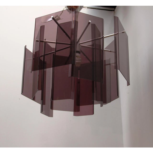 Mid-Century Suspension Lamp, 2010s For Sale - Image 4 of 9