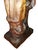 Burnt Umber Early 18th Century Antique Carved Wooden Statue For Sale - Image 8 of 8