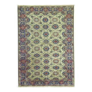 Early 20th Century Zabihi Collection Turkish Sivas Accent Rug - 3'11" x 5'9" For Sale