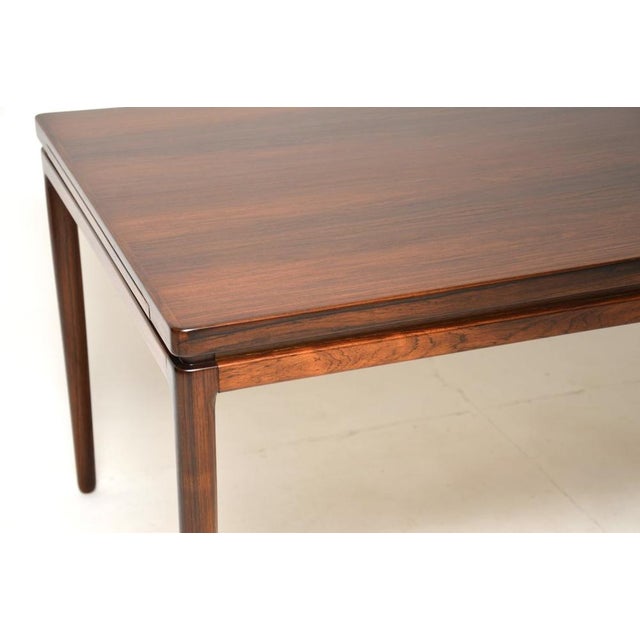 Vintage Danish Extending Dining Table from Johannes Andersen, 1960s For Sale - Image 12 of 16