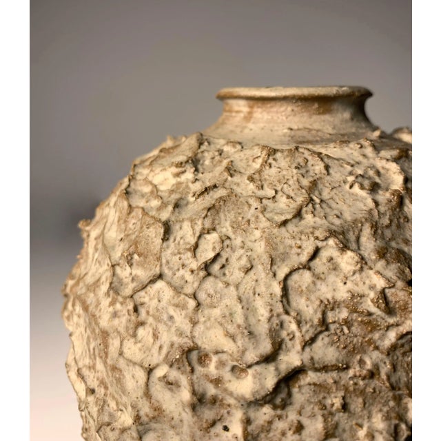 Mid-Century Modern Studio Pottery Ceramic Vase by Peg Tootelian For Sale - Image 3 of 7