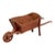 Antique French Walnut Child’s Garden Wheelbarrow For Sale
