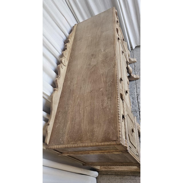1930s Farm House, Jacobean Sideboard Buffet, Walnut Wood For Sale - Image 10 of 15