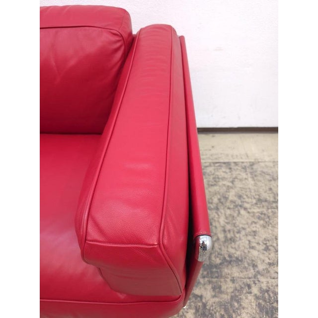 Red Twice Sofa Sofa from Poltrona Frau For Sale - Image 6 of 17