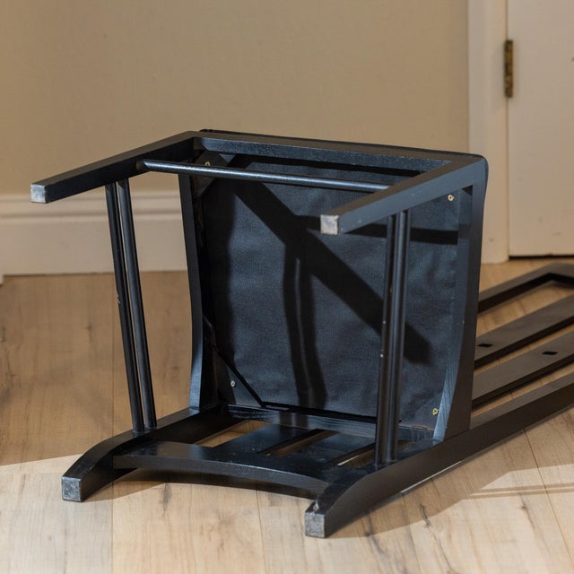 Vintage Charles Rennie Mackintosh Style Ingram High Back Chair For Sale - Image 14 of 15