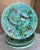 Turquoise French Majolica Plate by Onnaing, C. 1900 For Sale - Image 8 of 9