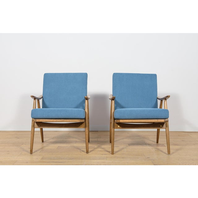 1960s Mid-Century Modern Armchairs from TON, Czechoslovakia, 1960s, Set of 2 For Sale - Image 5 of 18