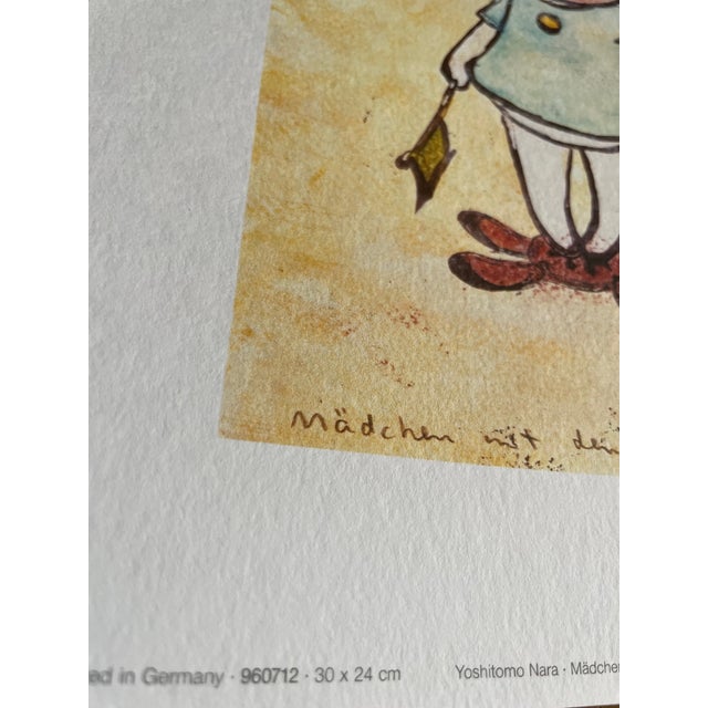 Contemporary Yoshimoto Nara, Mädchen Mit Den Winkerflaggen, 1996, Copyright Yoshimoto Nara 2002, Printed in Germany For Sale - Image 3 of 13