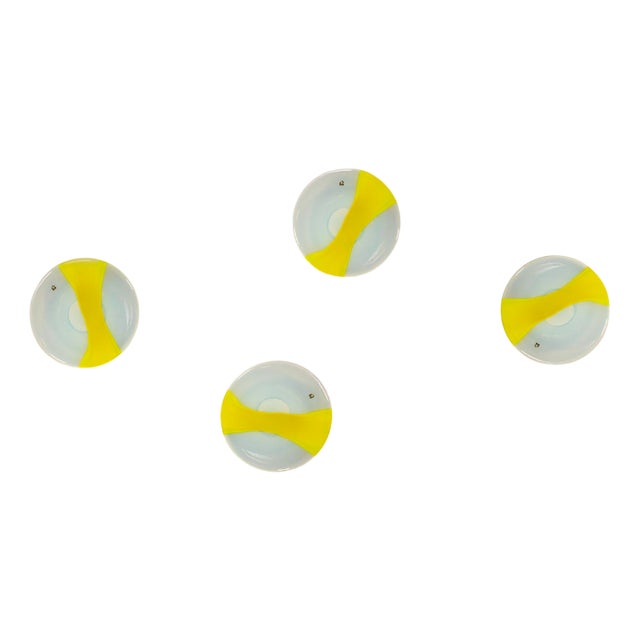 Sierra Wall Lights by Roberto Pamio for Leucos, 1970s, Set of 4 For Sale