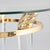 A unique and exceptionally elegant vintage party cart from Maison Charles, embodying the French design house's signature...