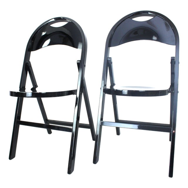 Folding Chair Tric by Achille Castiglioni , 1980s For Sale