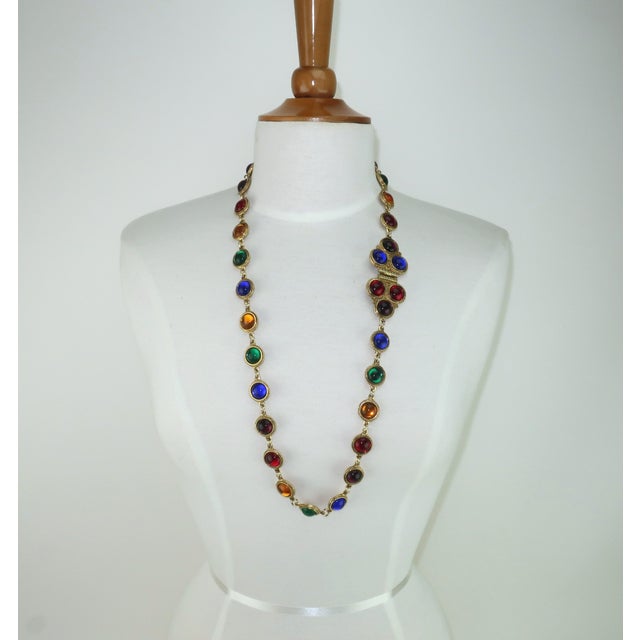 Accessocraft Nyc Bejeweled Chain Belt, 1980's For Sale - Image 13 of 13