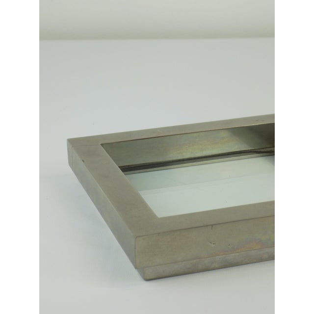 Metal and Glass Ashtray, Italy, 1970 For Sale - Image 3 of 7