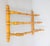 1920s Antique French Faux Bamboo Triple Towel Holder Wall Rack For Sale - Image 5 of 7