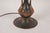 1940s Vintage Art Nouveau Crane Lamp With a Nautical Sailing Ship Mica Shade For Sale - Image 5 of 7
