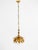 1970s Vintage Gold-Plated Metal Pendant Lamp with Glass Sphere by Hans Kögl, 1970s For Sale - Image 5 of 18