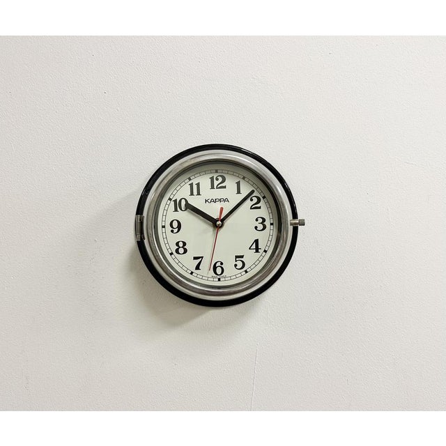 Vintage Kappa navy slave clock designed during the 1970s and produced till 1990s. These clocks were used on large Korean...