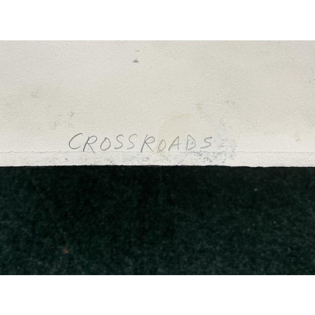 1986 Mark Lavatelli Crossroads Abstract Expressionism Artwork One-of-a-Kind For Sale - Image 15 of 17