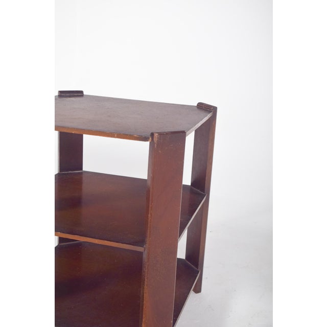 Art Deco Mahogany Side Table, 1930s For Sale - Image 6 of 7