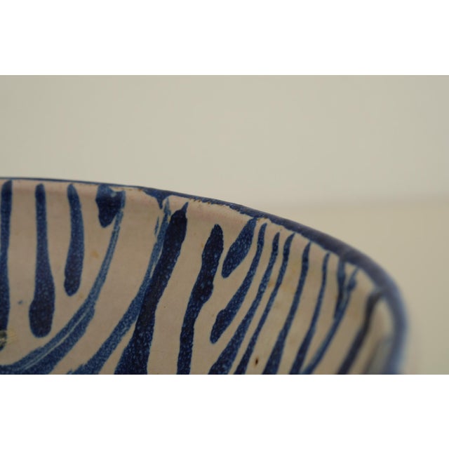 Ceramic Danish Studio Ceramic Bowl, 1960s For Sale - Image 7 of 9