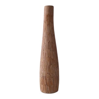 Late 20th Century Tessellated Stone Vase Vietnam For Sale