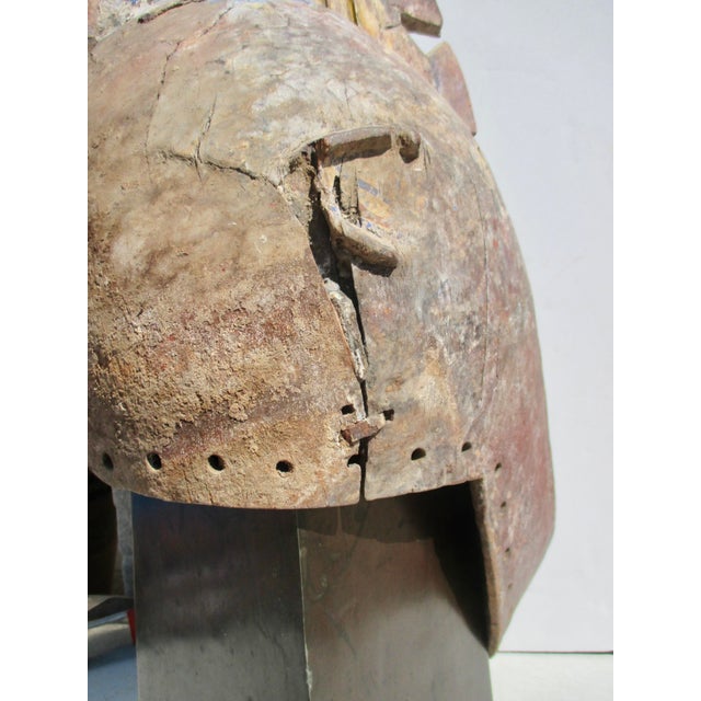 Antique African Fang Tribal Mask From Gabon, Cameroon For Sale - Image 4 of 11