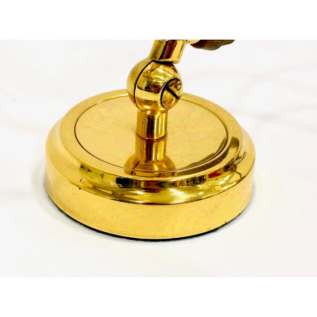 Brass Piano Table Lamp from Pfäffle Leuchten, 1960s For Sale - Image 9 of 12