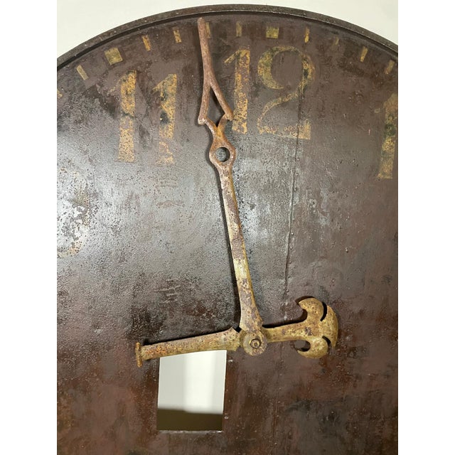 Big Vintage Tower Clock For Sale - Image 9 of 10