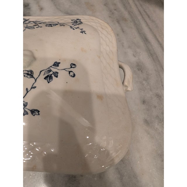 Victorian Vintage J&e Mayer Floral Tureen For Sale - Image 3 of 11