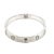 Metal Cartier Love Bracelet in 18k White Gold For Sale - Image 7 of 9